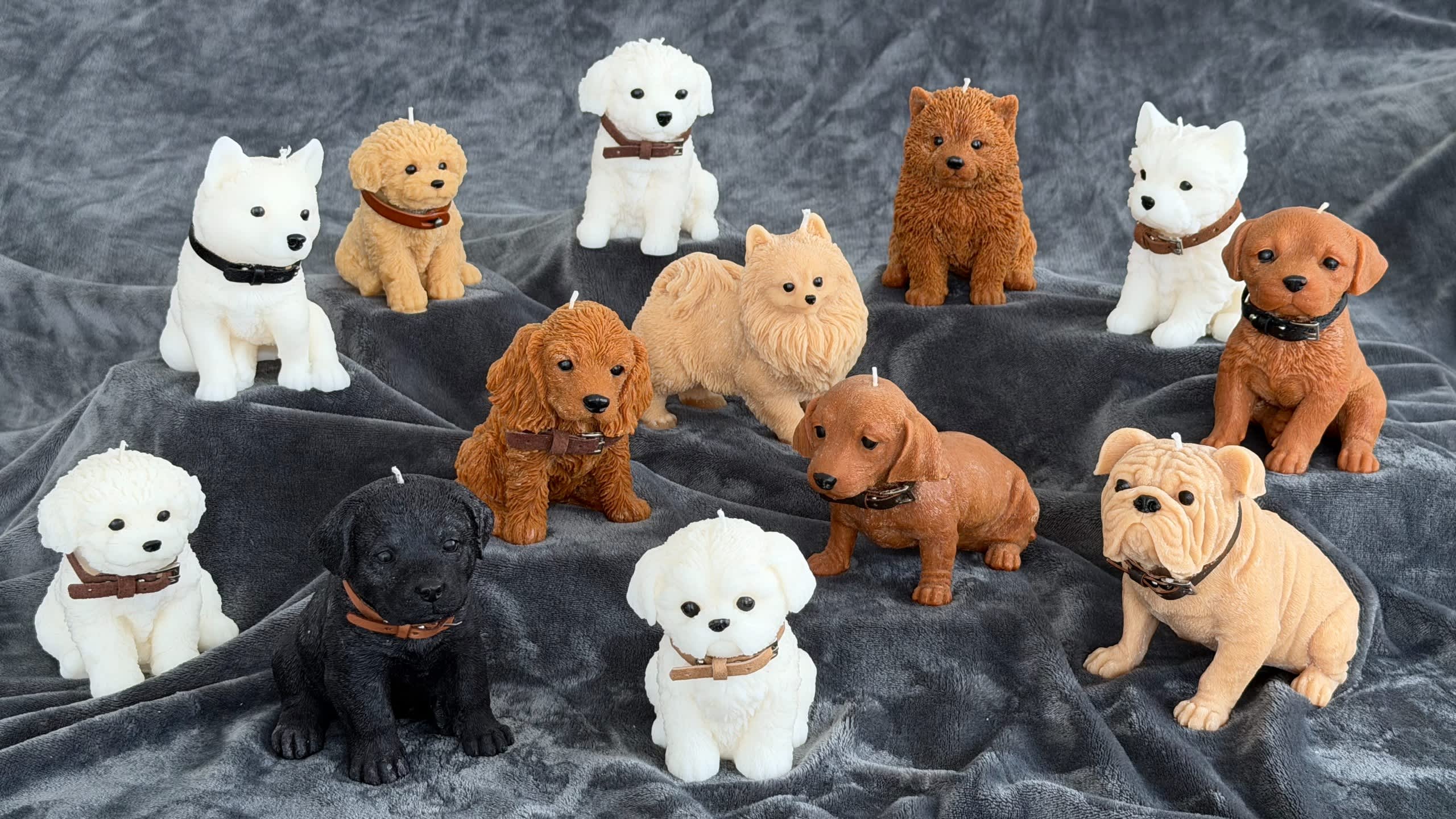 Puppy Candles collection hero